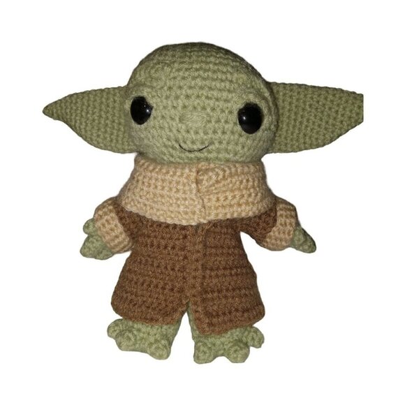 Star Wars | Baby Yoda | Grogu Amigurumi Crochet | Handmade | Plush | Mandalorian - Picture 1 of 5